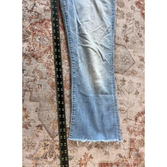 Mother The Hustler Ankle Fray Shaken Not Stirred Denim Jeans Womens Size 28 - Picture 4 of 10